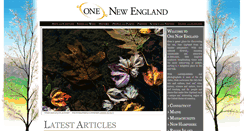 Desktop Screenshot of onenewengland.com